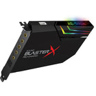 Creative Labs - Carte son 70SB174000003 Sound BlasterX AE-5 Plus - Noir-La prise en charge du son surround inclut le son surround 5.1 et 7.1 canaux