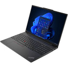 Lenovo - Ordinateur portable 16 po ThinkPad E16 Gen2 - AMD Ryzen 5 7535U - SSD 256 Go - RAM 8 Go - Windows 11 Pro - Noir-Des fonctionnalités telles que le menu rapide TrackPoint et Tap-to-Select simplifient le multitâche et la navigation sur le grand écran.