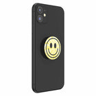 PopSockets - PopGrip - Sourire tie-dye-Repositionnable et adhère à la plupart des appareils et étuis (mais peut ne pas adhérer aux étuis en silicone ou étanches)