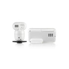 Motorola - Moniteur bébé vidéo PIP1510 Connect Wi-Fi motorisé - Blanc-Berceuses et histoires - Apaiser votre petit pour dormir avec des berceuses préchargées, des sons et des histoires