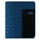 Five Star - Reliure à glissière stylée, Couleurs variées-Grande pochette de rangement extérieure à glissière