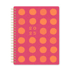 Orange Circle - Studio 2025 Agenda Baxter Été sans fin - 11 po x 8,50 po - Couleur assortie-Doté de feuillets intercalaires et une pochette de rangement intérieure à double face