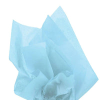 JAM Paper - Papier de soie - Bleu Bébé - 100 feuilles-Couleur : Bleu Bébé | Parfait pour les anniversaires, les fêtes et toutes les occasions de cadeaux