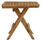 Modway - Vienna Terrasse extérieure Bois de teck Table d’appoint - Naturel-Aucune assemblée requise