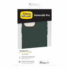 OtterBox - Étui Defender Pro MagSafe avec Contrôle de la Caméra pour iPhone 17 - Coopersmith Vert-Les aimants intégrés se fixent fermement aux chargeurs et accessoires MagSafe
