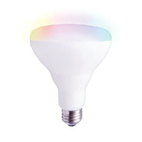 Xtricity - Ampoules LED intelligentes BR30 équivalent 60 W WiFi RGBW - Lot de 4-Ampoule DEL intelligente WiFi