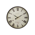 Monarch Specialties - Horloge - 20 po Rond - Horloge Murale - Brun Antique - Transitionnel-Une horloge murale ronde simple et tendance de 20 pouces en marron antique ajoute une touche décorative antique à tout espace