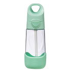 b.box - Bouteille Tritan - 450ml - Menthe Verte-Forme triangulaire unique, facile à saisir pour les enfants