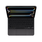 Apple - Magic Keyboard pour iPad Pro 11 po M4 - Noir - Anglais-Le clavier comprend une rangée de fonctions de 14 touches pour un accès rapide à la luminosité de l'écran, aux commandes de volume et à d'autres fonctionnalités, ainsi qu'un connecteur USB-C pour le chargement direct
