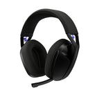 Logitech - G321 LIGHTSPEED, casque gaming Bluetooth sans fil - Noir-Confort et ajustement dynamiques: casque sans fil avec micro conçu pour un confort léger (210 g) avec un bandeau épais, un tissu maille à haute élasticité et des oreillettes en mousse à mémoire de forme	