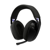 Logitech - G321 LIGHTSPEED, casque gaming Bluetooth sans fil - Noir-Confort et ajustement dynamiques: casque sans fil avec micro conçu pour un confort léger (210 g) avec un bandeau épais, un tissu maille à haute élasticité et des oreillettes en mousse à mémoire de forme	