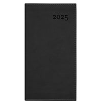 W. Maxwell - Agenda 2025 Troy - 3.5 po x 6.5 po - Noir - Bilingue-Janvier à décembre 2025