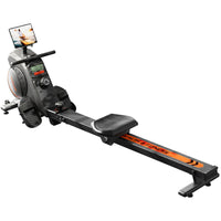 Yosuda - Rameur magnétique 100-Le système de résistance magnétique sans entretien garantit un entraînement fluide et silencieux, parfait pour une utilisation intérieure.