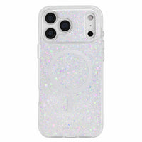Kate Spade - Étui Protective MagSafe pour iPhone 17 Pro Max - Paillettes Iridescentes-Conçu pour être utilisé avec les accessoires MagSafe d'Apple