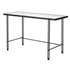 Hudson&Canal - Bureau Inez 48" - Bronze noirci-La capacité de poids est de 40 lb