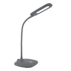 OttLite - Lampe de bureau LED Flexible Soft Touch - Clearsun - Gris foncé-LED OttLite ClearSun exclusive et propriétaire - réduit la fatigue oculaire de 51%