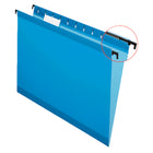 Pendaflex - Chemises suspendues renforcées SureHook  - format lettre - bleu - paquet de 20-Les bandes plastifiées de poly de haute durabilité renforcent les rebords supérieurs et le pli du bas