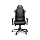 Cougar - Chaise de jeu Armor Air avec double dossier haut - noir-Chaise de bureau de jeu avec conception enveloppante et dossier haut