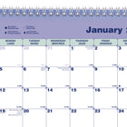Blueline - 2026 Calendrier mensuel - 11 po x 8-1/2 po - Bilingue-Reliure spirale double 