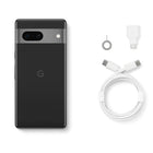 Google - Pixel 7 6,3 po, 128 Go, 8 Go, Noir volcanique, Bell et Virgin Plus-Résistance à la poussière et à l'eau IP68