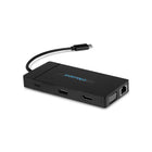 Aluratek - Hub multimédia USB Type-C et lecteur de carte avec HDMI/VGA-USB 3.2 : vitesse de transfert élevée de 5 Gbit/s