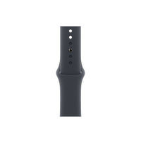 Apple - Bracelet sport pour Watch - 42 mm - Taille S/M - Minuit-Fermeture innovante à broches et à emboîtement pour un ajustement parfait