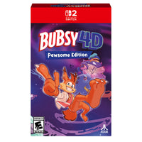 Bubsy 4D: Pawsome Edition pour Nintendo Switch 2-PLATEFORMER 3D INTERGALACTIQUE : Explorez des mondes intergalactiques à thème, qui s’achèvent tous par un combat de boss face à un BaaBot. Que demander de plus ?