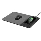 General Supply Goods + Co - Chargeur sans fil 10 W - tapis de souris enroulable - Charbon-Alimentation de sortie : 5 W/7,5 W/10 W
