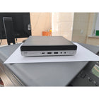 HP - ProDesk 600 G4 Mini ordinateur de bureau – Remis à neuf - Intel i5‑8500T – SSD de 256 Go – 16 Go de mémoire vive (RAM) – Windows 11 Pro – Noir-Systeme d'exploitation: Windows 11 Pro