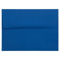 JAM Paper - Enveloppes d'invitation A6 - 4,75 x 6,5 - bleu présidentiel - Paquet de 50-Ces enveloppes sont parfaites pour envoyer des invitations, des cartes de voeux, des RSVP, des cartes de remerciement, des cadeaux d'anniversaire, des remises de diplômes, des vacances et plus encore
