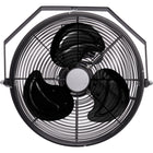 Matrix Industrial - Ventilateur industriel de 12" pour poste de travail-Moteur fermé 120 V/60 Hz