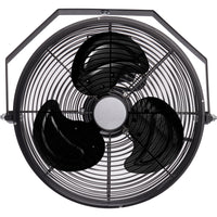 Matrix Industrial - Ventilateur industriel de 12" pour poste de travail-Moteur fermé 120 V/60 Hz