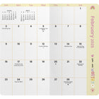 DateWorks - Planificateur de poche mensuel Laura Jane 2025-2026 - 3,5 po x 6,5 po - Anglais-En couleur sur chaque page
