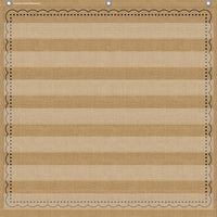 Teacher Created Resources - Tableau de poche à 7 pochettes, motif toile de jute, 28 po x 28 po-Enseignez du nouveau vocabulaire, introduisez des mots qui riment ou fournissez une assistance visuelle pour les exercices et les équations mathématiques