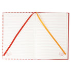 Gry Mattr - Cahier de notes A5 - 5-7/10 po x 8-1/4 po - Ligné - 80 feuilles - Impression tigrée-Ruban signet