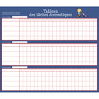 MotherWord - Ultime calendrier familial de luxe pour réfrigérateur 2025-2026 - 13 1/2 po H x 18 po l - français-Section de notes