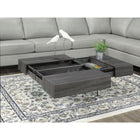 Brassex - Table basse 537105 Bryden - grise-Design élégant et peu encombrant