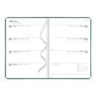 Letts - 2026 Agenda hebdomadaire/mensuel Conscious - 8-1/4" x 5-5/6" - Pin - Multilingue-Couverture semi-flexible avec motif embossé