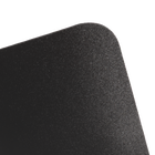 Staples Tech - Tapis de souris ultramince - 21 cm L x 21 cm l x 0,12 cm H - noir-Surface résistante aux égratignures