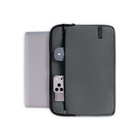 Bugatti - Commuter Series étui pour ordinateur portable - 16 po – Gris-Poignée supérieure renforcée