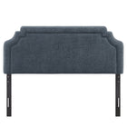 Modway - Magnolia Tissu rembourré Tête de lit King Size - Bleu ardoise-Assemblée requise