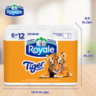 Royale - Tiger Papier Essuie-tout - paquet de 24-9