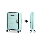 TRAVLR - Valise cabine rigide pliable de 20 pouces - Vert matin-La conception pliable et extensible assure une capacité interne généreuse sans monopoliser l'espace de stockage.