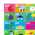Ashley Productions - ASH95706 Tapis de table Studio Smart Poly ABC's Learning - 13" x 19" - unilatéral - paquet de 10-Surface inscriptible/effaçable