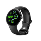 Google - Pixel Watch 3 - 41 mm - Bluetooth/Wi-Fi - Boîtier noir mat - Bracelet noir volcanique-Obtenez 24 heures d'autonomie de la pile avec l'écran actif en permanence, et jusqu'à 36 heures avec le mode Économiseur de pile