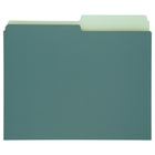 Merangue - Chemises à fiches - Format lettre - Peinture bleue - Paquet de 3-Conception Peinture bleue