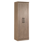 Sauder - Meuble de rangement HomePlus - Chêne brossé-Rangement multi-pièces:  Cette armoire fonctionnelle peut répondre à vos besoins de rangement dans diverses pièces – salon, cuisine, buanderie ou salle de bain