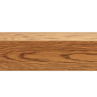 Entrepot La Grange - Poutre flottante de manteau de cheminée - 60 x 5 x 7 po - Miel-Support inclus