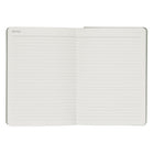 Gry Mattr - Cahier de notes contrastant avec stylo - vert-Fermeture élastique