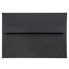 JAM Paper - Enveloppes d'invitation A1 4 barres - 3,625 x 5,125 - lin noir - Paquet de 50-Parfait pour les cartes de voeux, les invitations, les mariages ou toute autre annonce